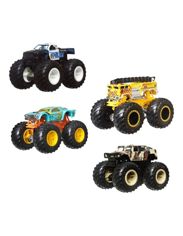 Monster Trucks 4-Pack in Assorted