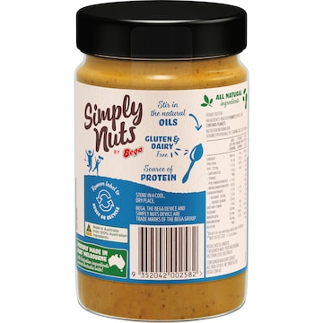 Bega Simply Nuts Smooth Natural Peanut Butter 650g