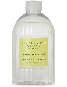 Lemongrass & Lime Fragrance Diffuser Refill 500ml