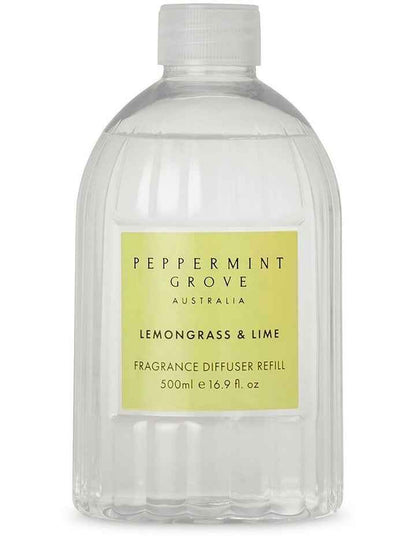 Lemongrass & Lime Fragrance Diffuser Refill 500ml