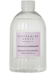Patchouli and Bergamot Fragrance Diffuser Refill 500ml