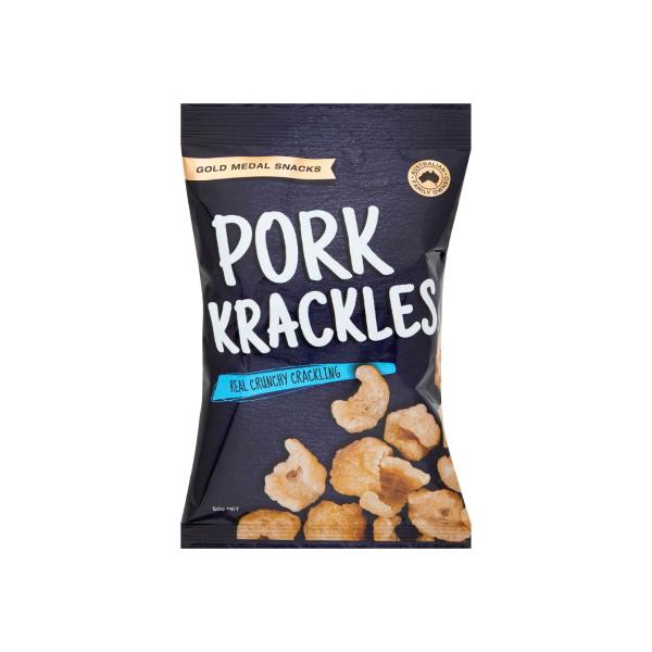 GOLD MEDAL SNACKS PORK KRACKLES
