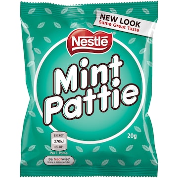 Nestle Mint Pattie Peppermint Milk Chocolate Bar 20g