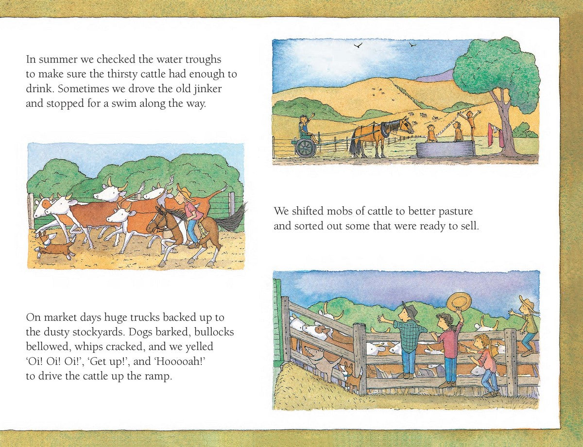 My Farm 30th Anniversary Edition (Hardcover) by Alison Lester: Farm Animal Toys