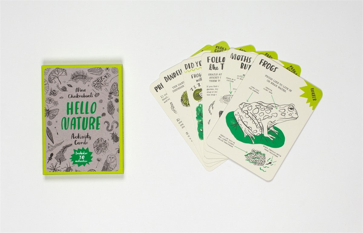 Hello Nature Activity Cards Gifting Idea for 8yrs+