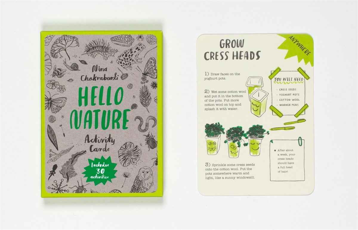 Hello Nature Activity Cards Gifting Idea for 8yrs+