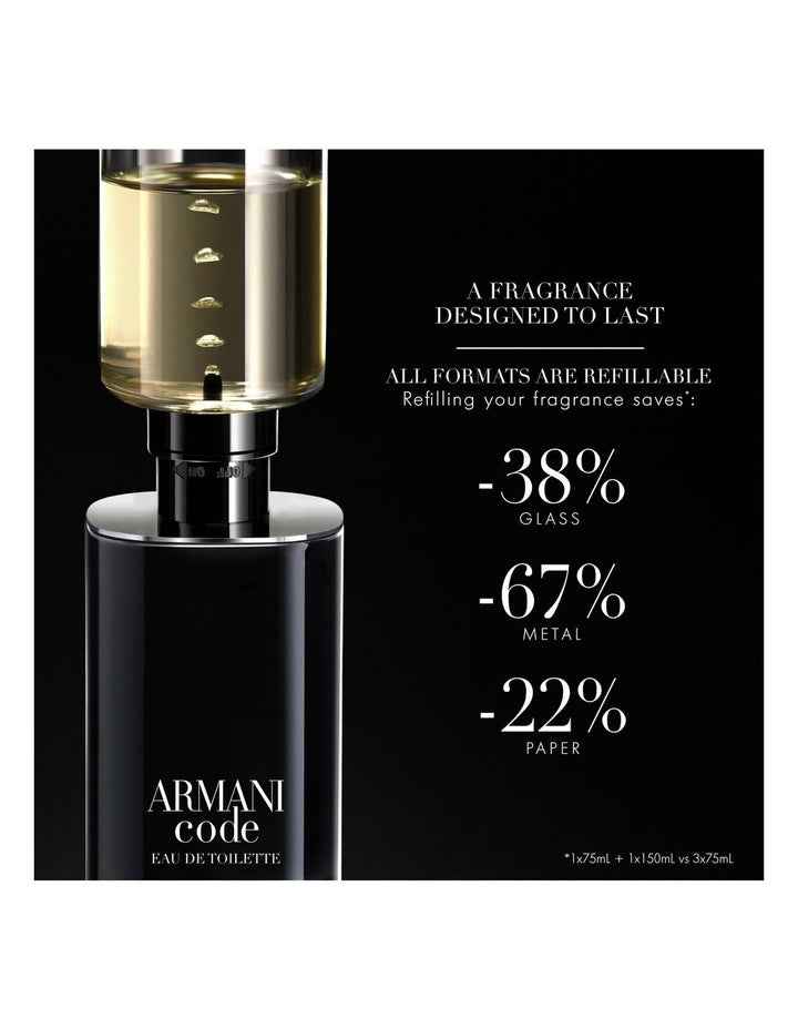 Armani Code Eau De Toilette Refill 150ml