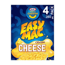 KRAFT EASY MAC & CHEESE ORIGINAL CHEESE PASTA MACARONI NOODLES 280G