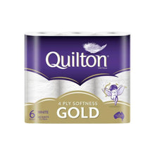 QUILTON 4-PLY GOLD SOFTNESS TOILET TISSUE 6 PACK