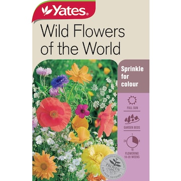Yates Wild Flowers Of The World Seeds each
