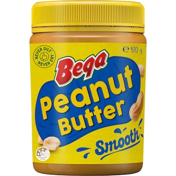 Bega Peanut Butter Smooth 470g