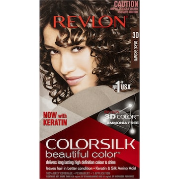 Revlon Colorsilk Beautiful Color 30 Dark Brown each