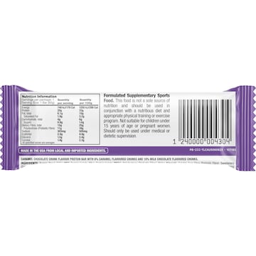 Quest Protein Bar Caramel Chocolate Chunk 60g