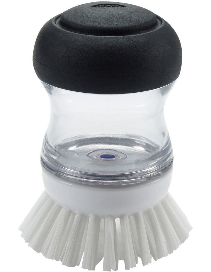 Good Grips Soap Dispensing Palm Brush in Black