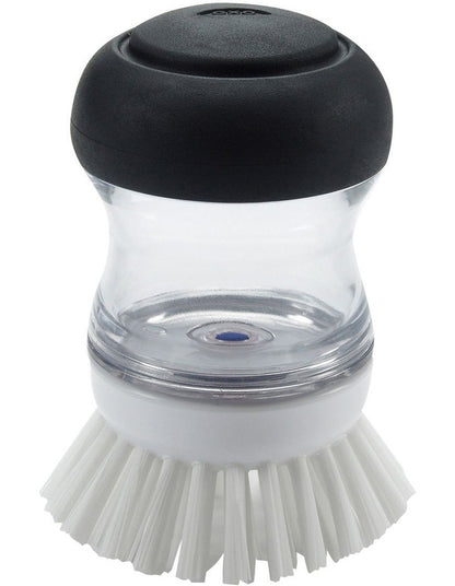 Good Grips Soap Dispensing Palm Brush in Black
