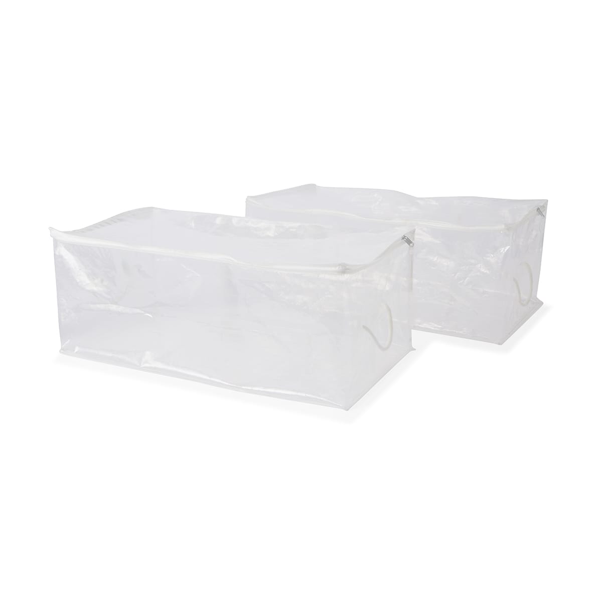 2 Pack Clear Clothing Bags