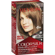 Revlon ColorSilk 54 Light Golden Brown Hair Colour each