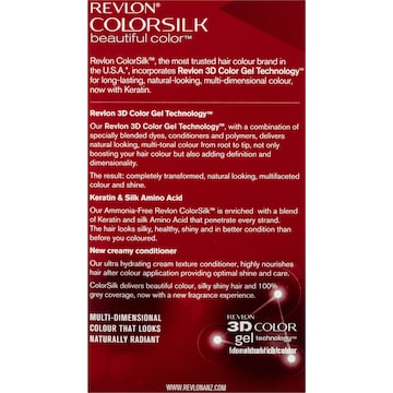 Revlon ColorSilk 54 Light Golden Brown Hair Colour each