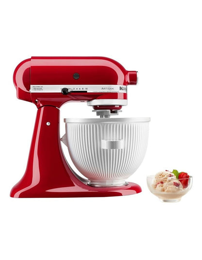 Ice Cream Maker Attachment in White 5KSMICM