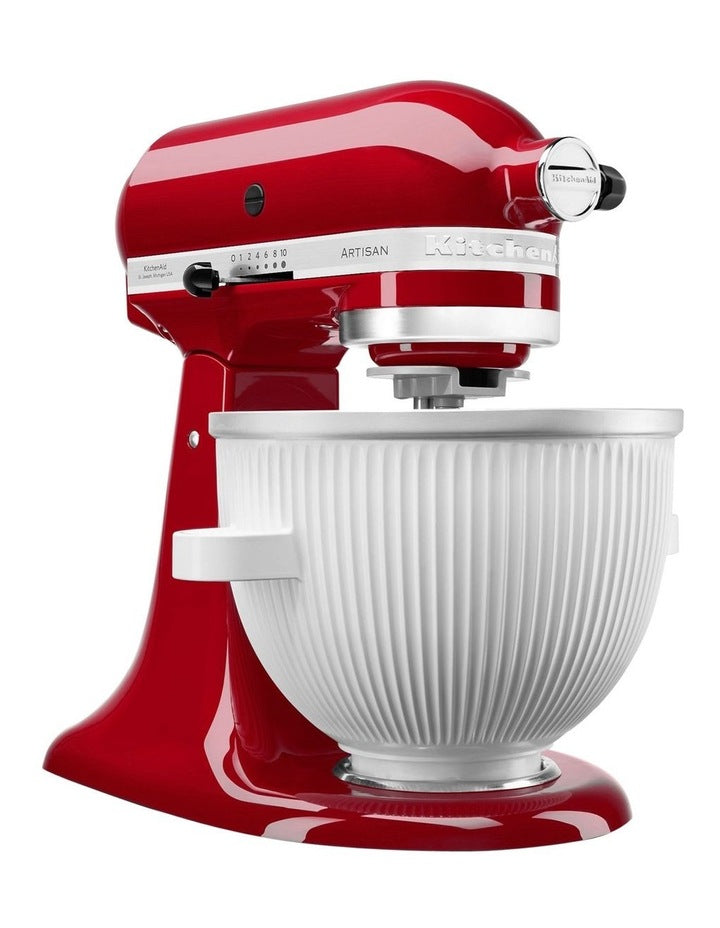 Ice Cream Maker Attachment in White 5KSMICM
