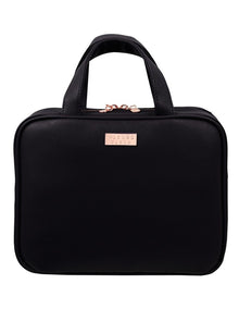 Premium Large Hold All Cosmetic Bag in Black