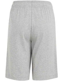 Big Logo Cotton Shorts in Medium Grey Heather