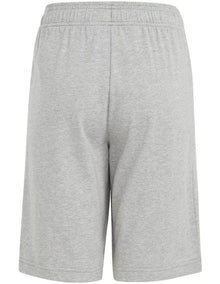 Big Logo Cotton Shorts in Medium Grey Heather
