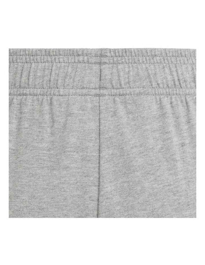 Big Logo Cotton Shorts in Medium Grey Heather