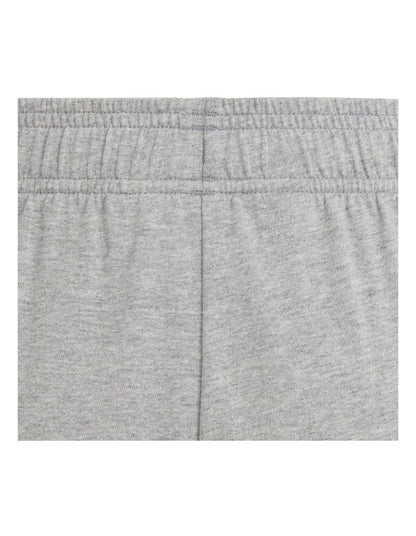 Big Logo Cotton Shorts in Medium Grey Heather
