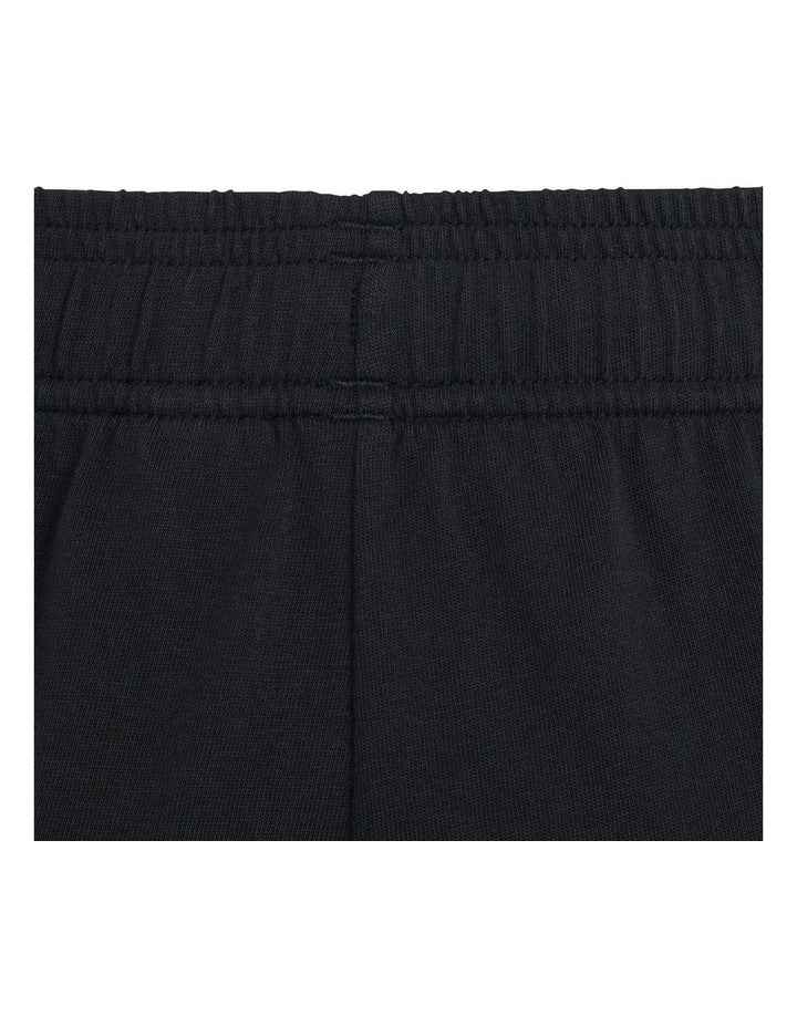 Essentials Big Logo Cotton Shorts in Black