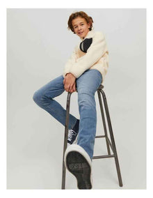 Glenn Original Slim Denim Jeans in Blue Denim