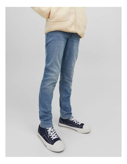Glenn Original Slim Denim Jeans in Blue Denim