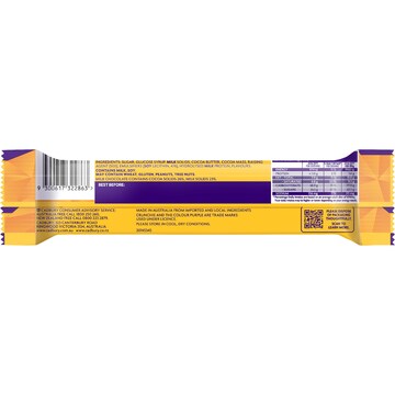 Cadbury Crunchie Milk Chocolate Bar 50g