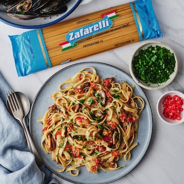 Zafarelli Fettuccine Pasta No 12 500g
