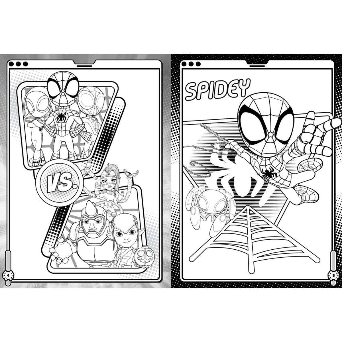 Disney Junior Marvel Spidey and His Amazing Friends Team-Up Colouring Book