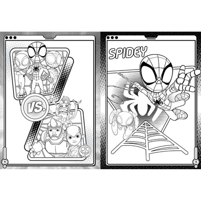 Disney Junior Marvel Spidey and His Amazing Friends Team-Up Colouring Book