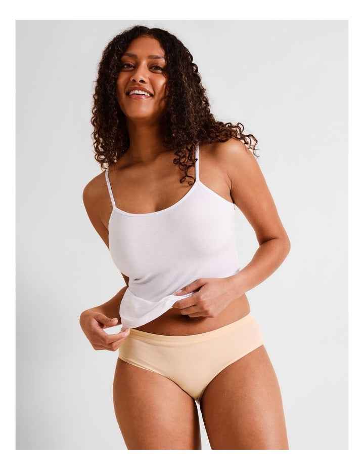 Organic Cotton Bikini in Beige