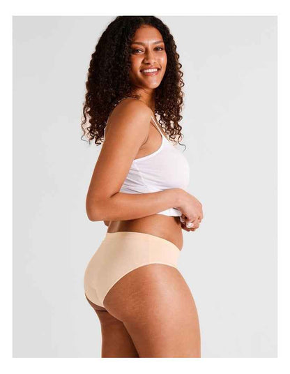 Organic Cotton Bikini in Beige