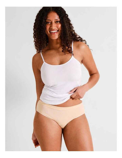 Organic Cotton Bikini in Beige