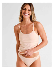 Organic Cotton G-string in Beige