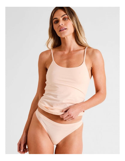 Organic Cotton G-string in Beige
