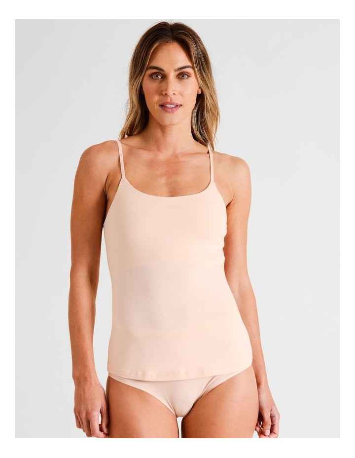 Organic Cotton Camisole in Beige