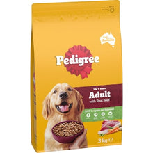 Pedigree Adult Dry Dog Food with Real Beef 3kg