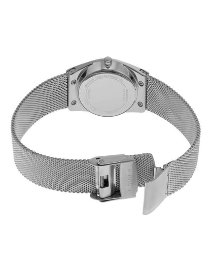 Grenen Lille Solar Powered Analogue SKW3080 Watch in Silver