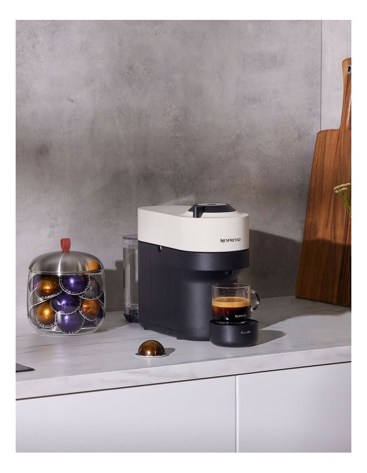 Vertuo Pop Capsule Coffee Machine Solo in Coconut BNV120WHT4JAN1 in White
