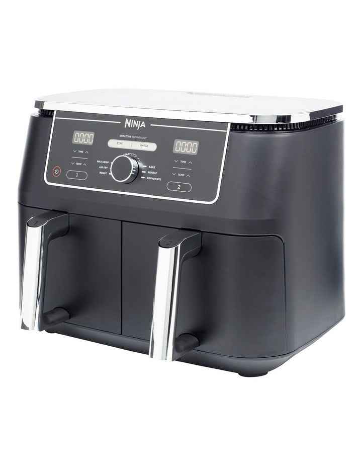 Max XXXL Dual Zone 9.5L Air Fryer in Black/Silver AF400ANZ