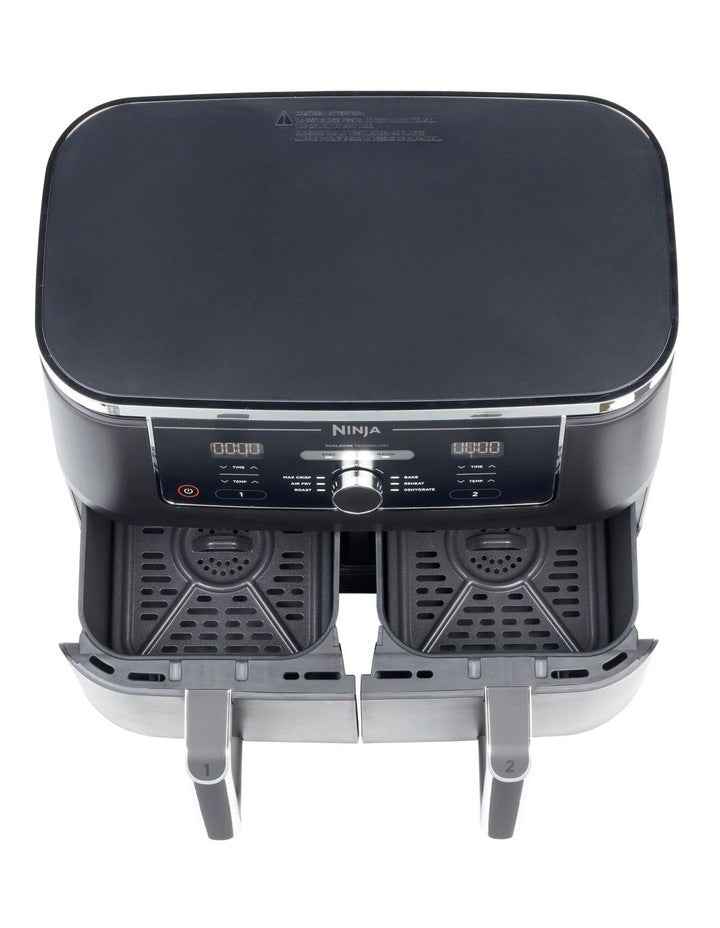 Max XXXL Dual Zone 9.5L Air Fryer in Black/Silver AF400ANZ