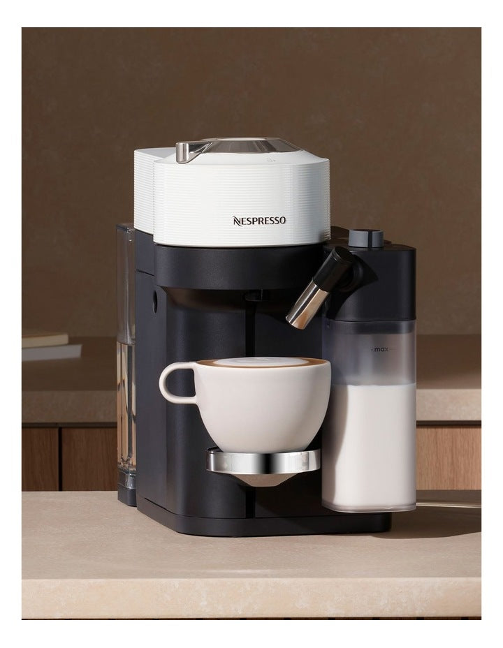 Vertuo Lattissima Capsule Coffee Machine ENV300W in White
