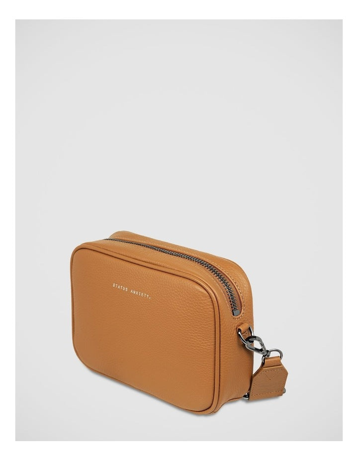 Plunder Web Crossbody Bag in Tan