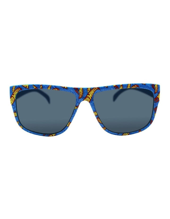 Flat Top Wrap Sunglasses in Multi